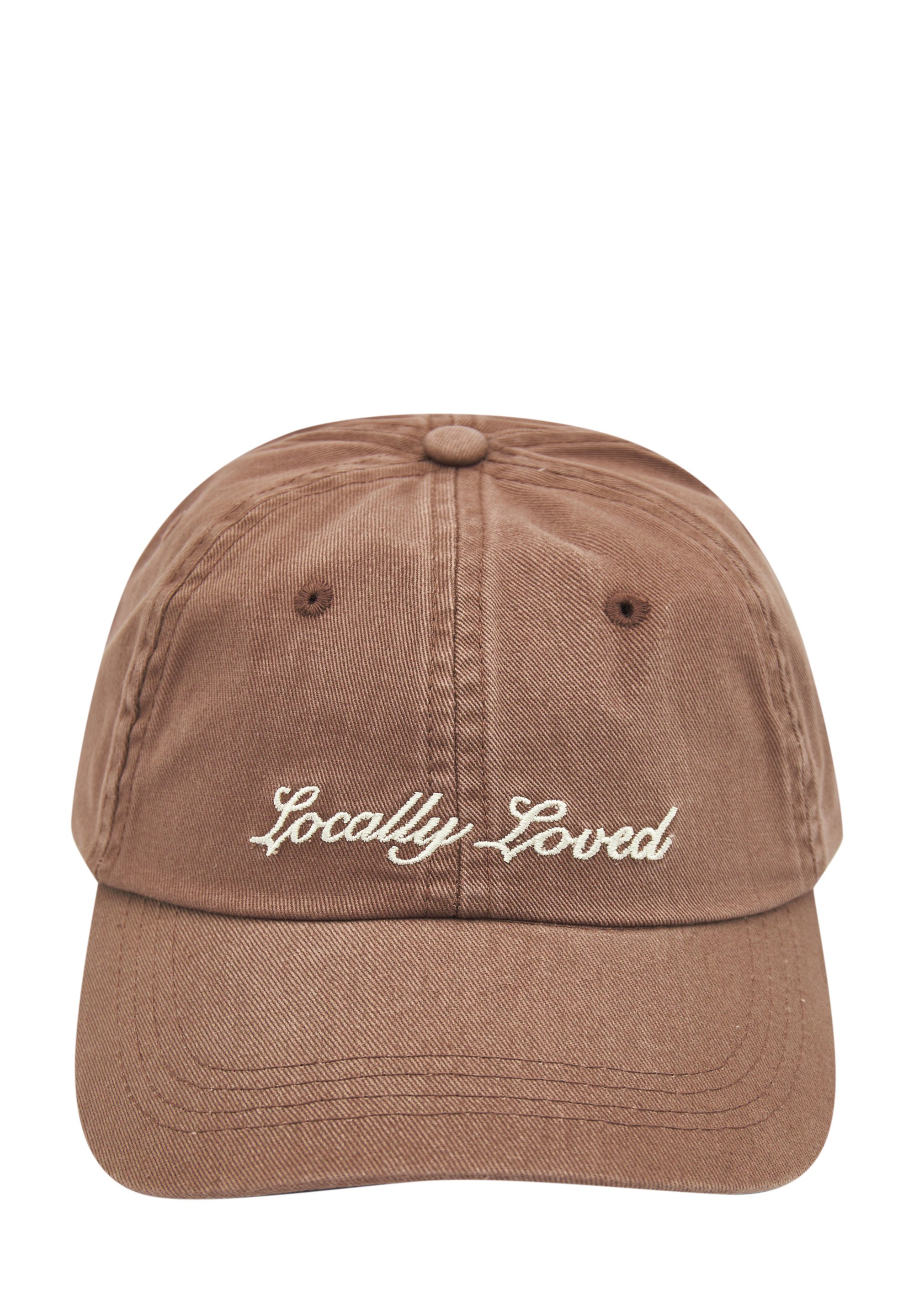 Brown cap