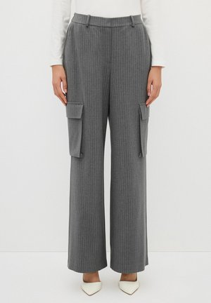 Cargobroek - striped grey