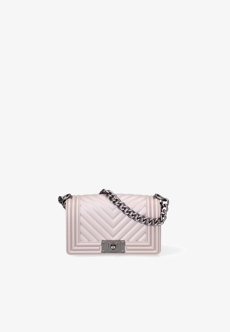 Marc Ellis Borsa a tracolla - beige and silver