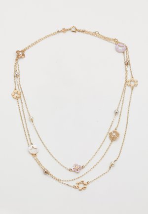 TRIPLE STRAND NECKLACE - Necklace - gold-coloured