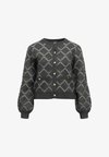 Cardigan - dark grey melange