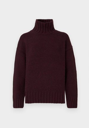 ROLLI LONGSLEEVE - Pullover - dark raisin red