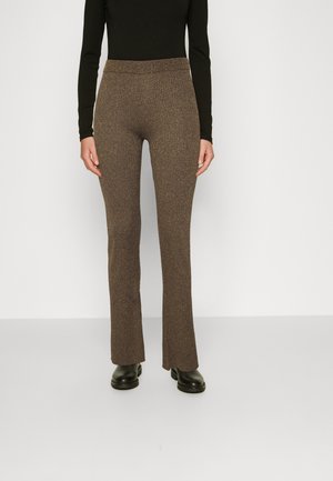 Stylein PEARLY TROUSERS - Bukser - bronze/gold