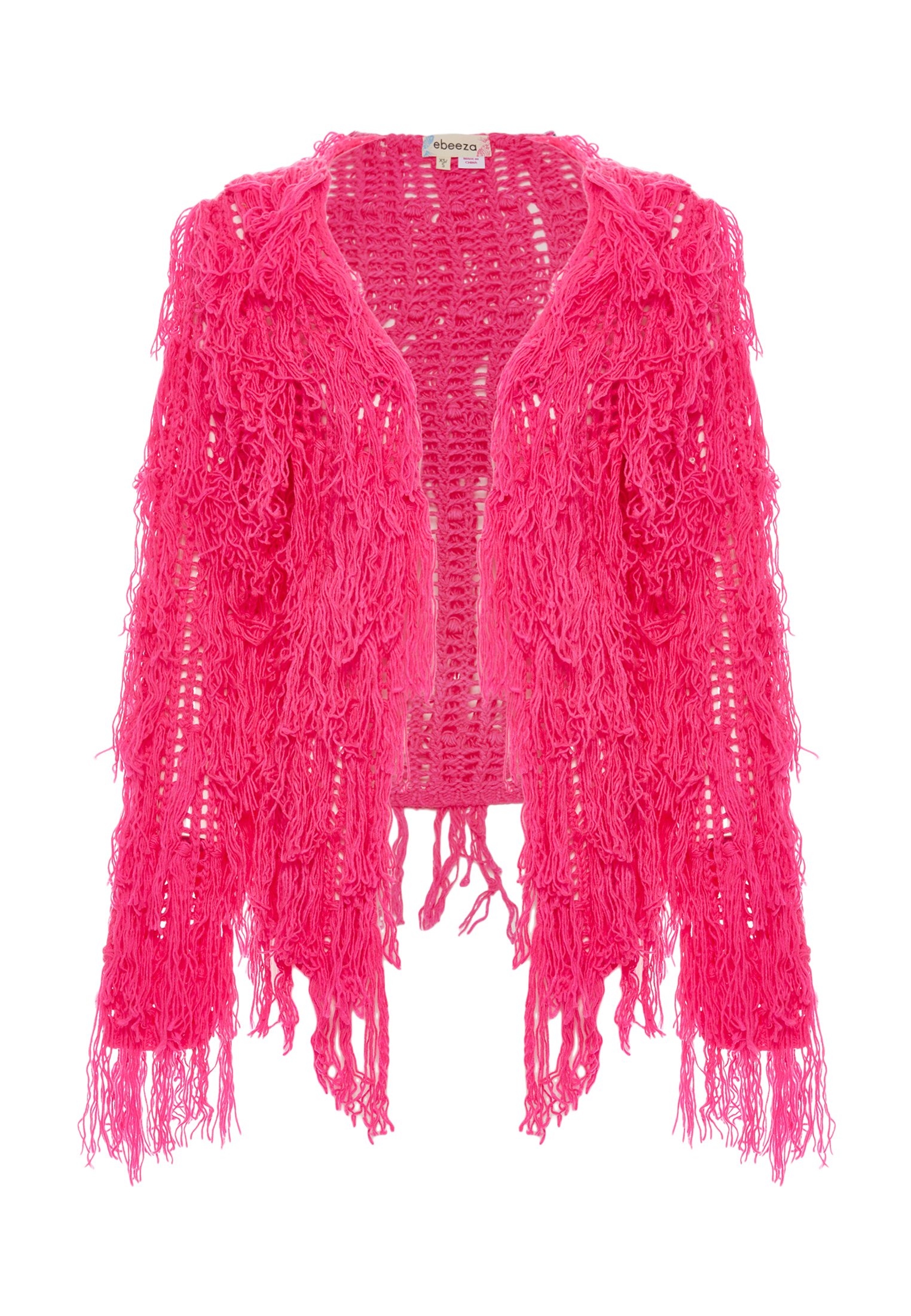 myMo CO-BRANDED WITH EBEEZA Strickjacke pink