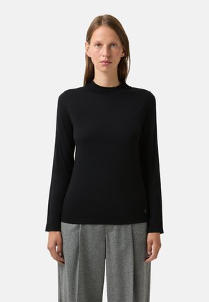 LONGSLEEVE WHITNEY - Top s dlouhým rukávem - schwarz