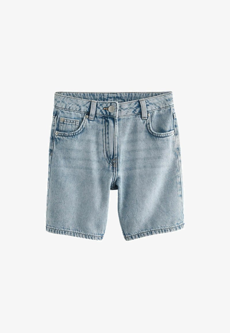 Next REGULAR FIT - Farkkushortsit - mid blue denim