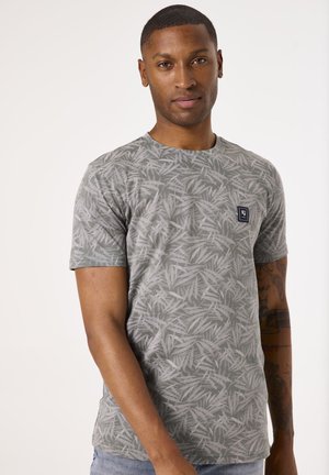 T-shirt print - sage green