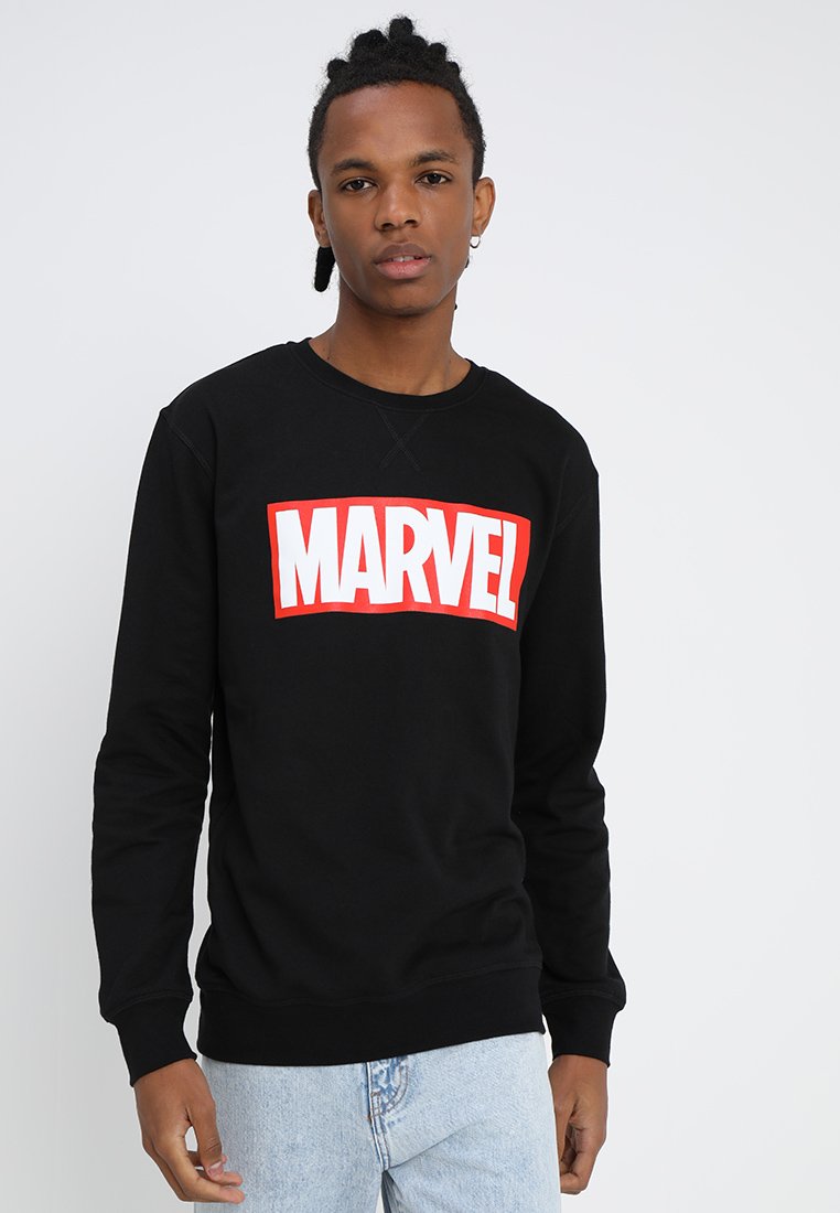 black marvel sweatshirt