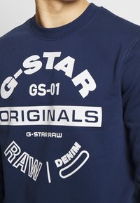 G-STAR Mikina - dark blue