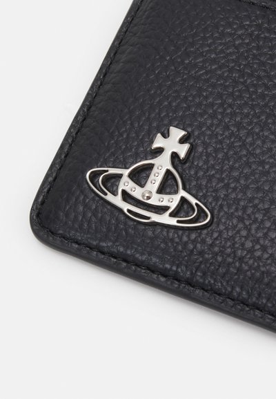 Vivienne Westwood ZIP CARD HOLDER UNISEX - Plånbok - black