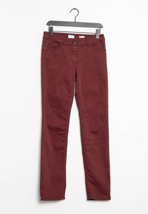 Straight leg jeans - red