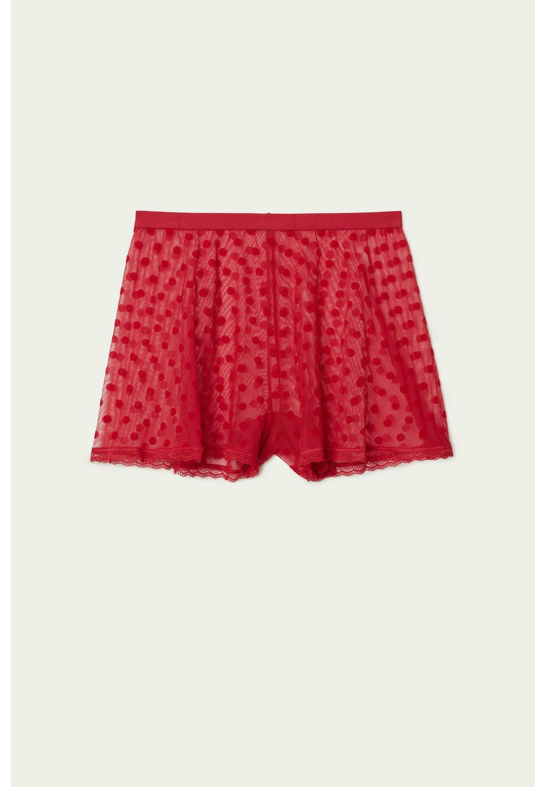 Tezenis FLOCK - Pantaloni del pigiama - dark red/rosso scuro - Zalando
