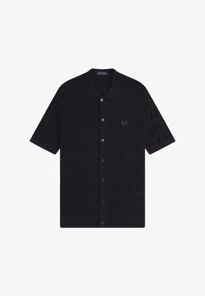 Fred Perry, CABLE DETAIL - Chaqueta de punto - black