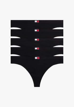 Tommy Hilfiger, HERITAGE 5 PACK - Stringid - black
