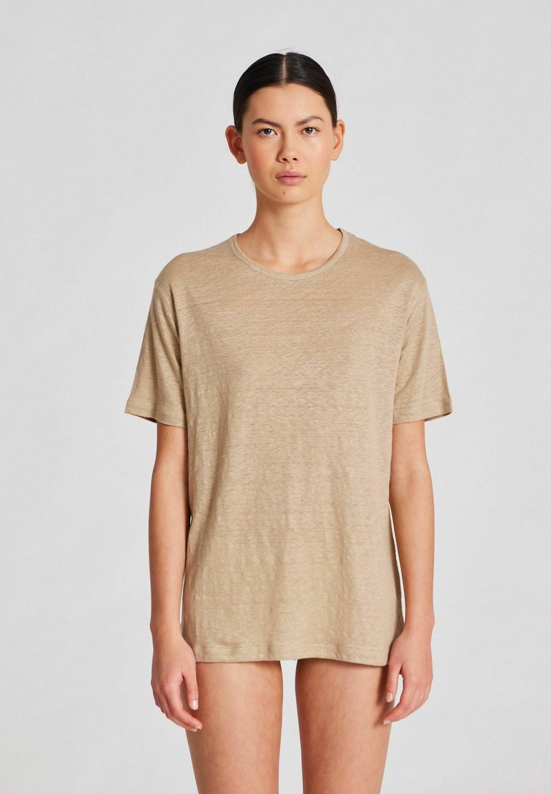 GAI+LISVA NYNNE TEE  - Basic póló - chinchilla