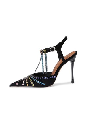 CRYSTAL POINT - Decolleté - black comb