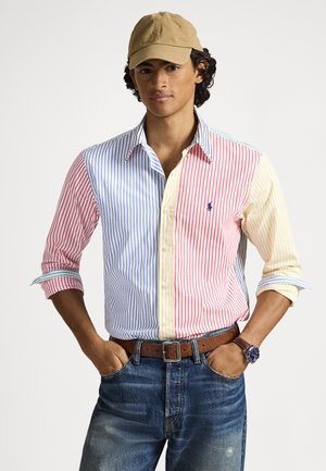 CUSTOM FIT STRIPED POPLIN FUN SHIRT - Ing - multi-coloured