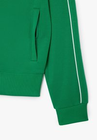 Lacoste Mikina na zip - green