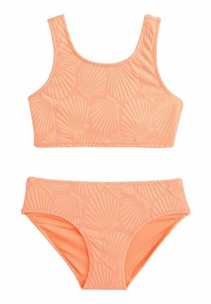 TEXTURED SET - Bikinit - orange shell