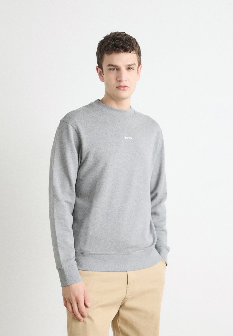 BOSS Felpa - light pastel grey