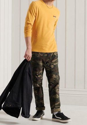 Long sleeved top - yellow