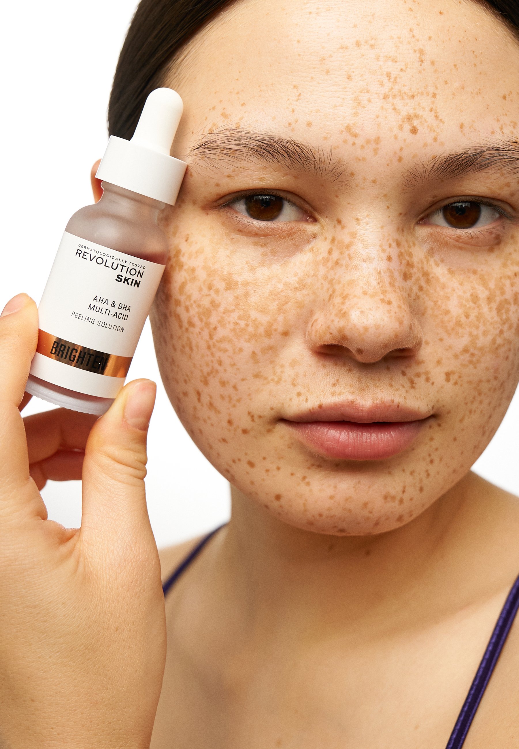 Revolution Skincare Multi-Säure-Peeling Lösung | 30 Ml, Mit 30% AHA & 1,5% BHA | Für Glattere, Strahlende Haut
