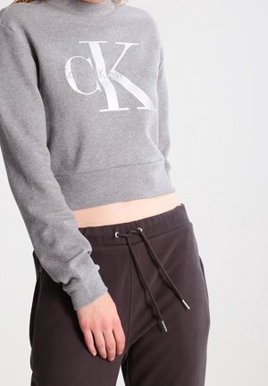 Sweatshirt - mottled grey