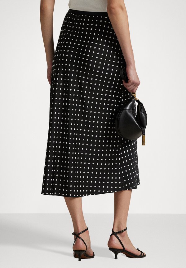 POLKA DOT SATIN SKIRT - Maxi skirt4
