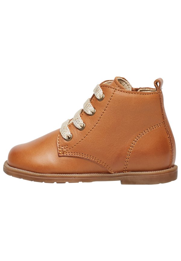 ROBIN NEW - Schnürstiefelette - braun