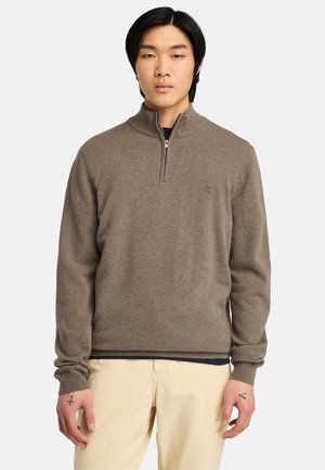 Timberland COHAS BROOK 1/4 - Maglione - chocolate chip heather