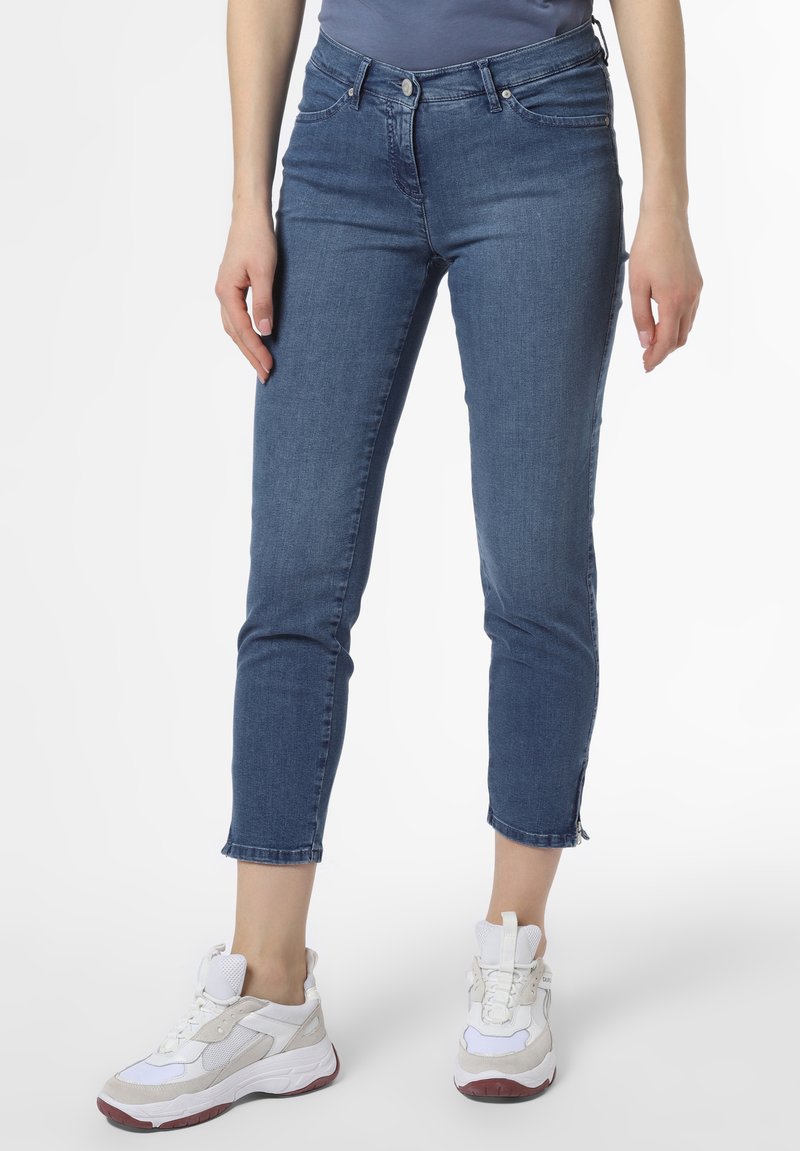 Jean Slim Fit Skinny ANGELS - Denim Authentique - Coton Biologique - Coupe Ajustée - Taille Moyenne
