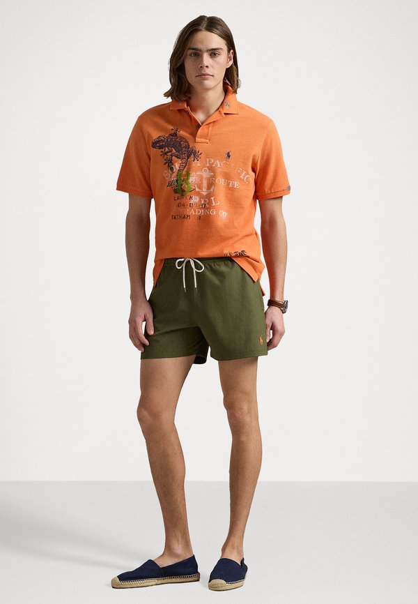 TRAVELER SLIM FIT SWIM TRUNK - Swimming shorts - new olive3