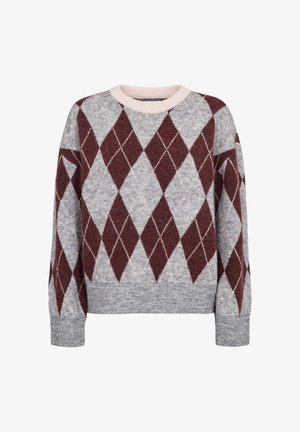Nümph, NUTIKLA PULLOVER - Jumper - medium grey mel