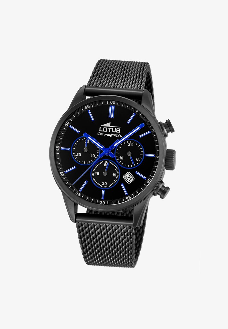 Lotus Montre à aiguilles - schwarz