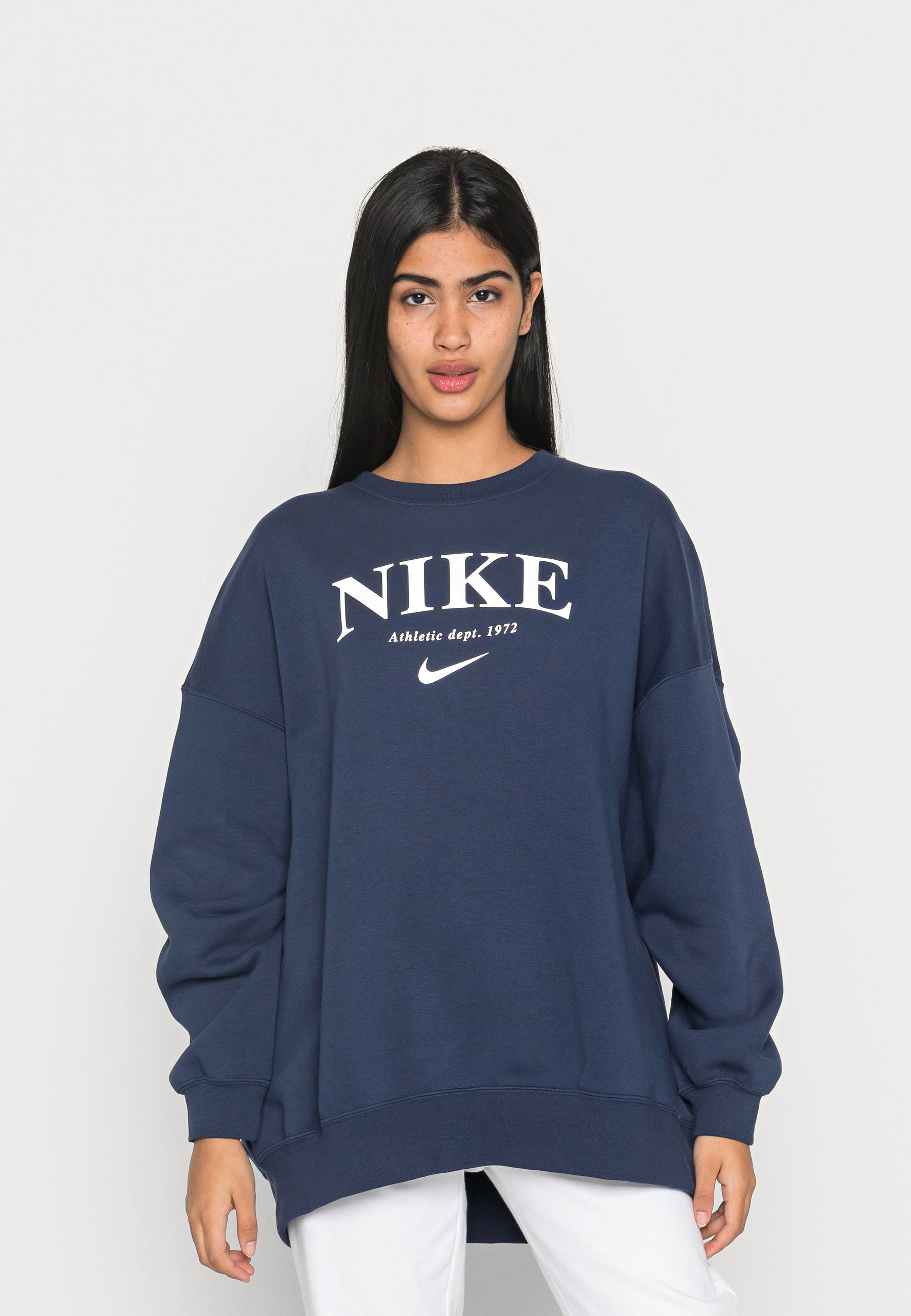 Crew Neck Nike Damen Pullis Nike Sportswear Club Blauer Nike Pulli