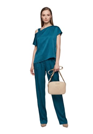 Gian Marco Venturi, GIAN MARCO VENTURI CROSSBODY BAG - Schoudertas - khaki