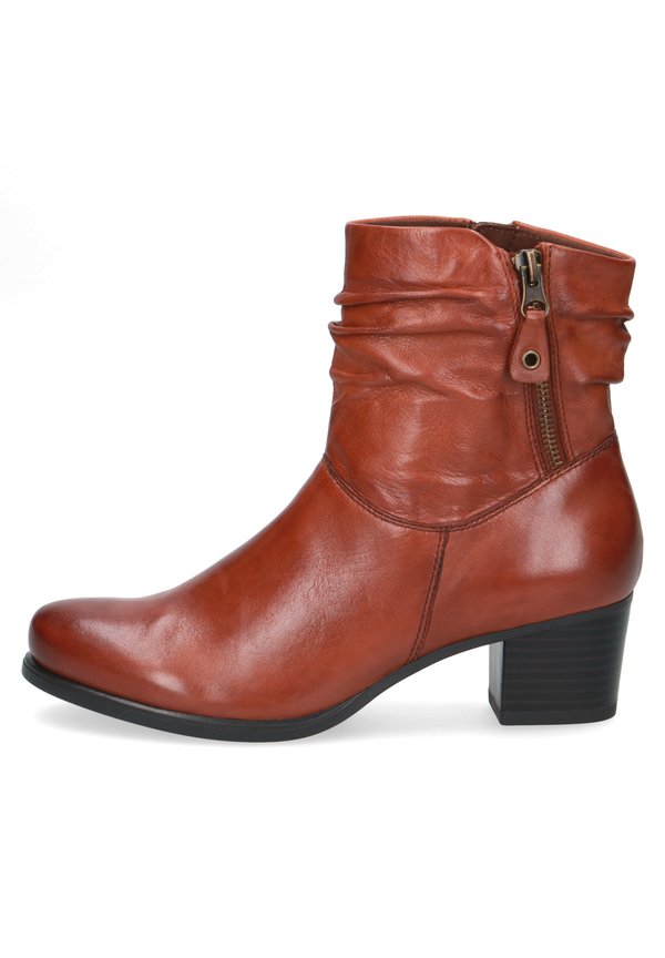 Ankle Boot - cognac soft na