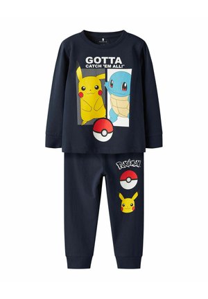 SET POKEMON - Pidžamas komplekts - navy blazer