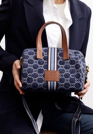 LOGO - BOWLING AUS CANVAS - Handbag - blau