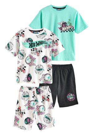 Next LICENSE HOT WHEELS SHORT 2 PACK SET - Pizsama szett - light blue