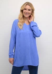 Kaffe - AMBER V-NECK - Tunikaer - ultramarine Miniaturebillede 1