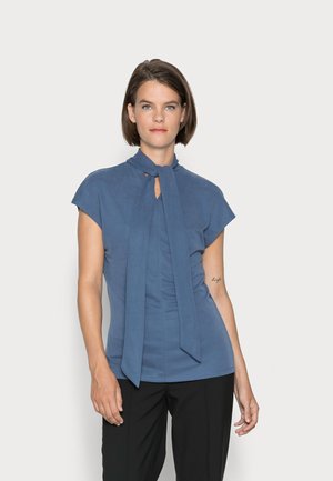Blouse - steel blue