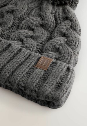 Next CABLE - REGULAR FIT - Mütze - grey