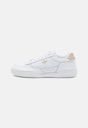 COURT SUPER - Trainers - footwear white/wonder gold metallic/wonder beige