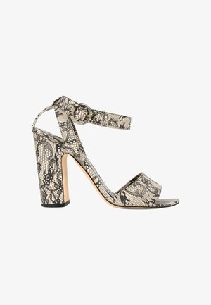 Dolce&Gabbana, Sandales à talons hauts - beige black