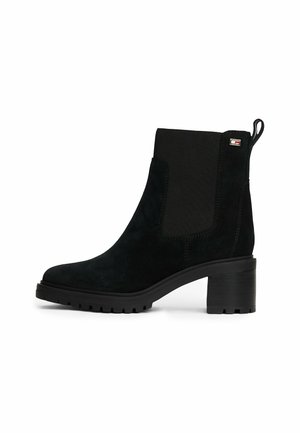 Tommy Hilfiger, Bottines à plateau - black