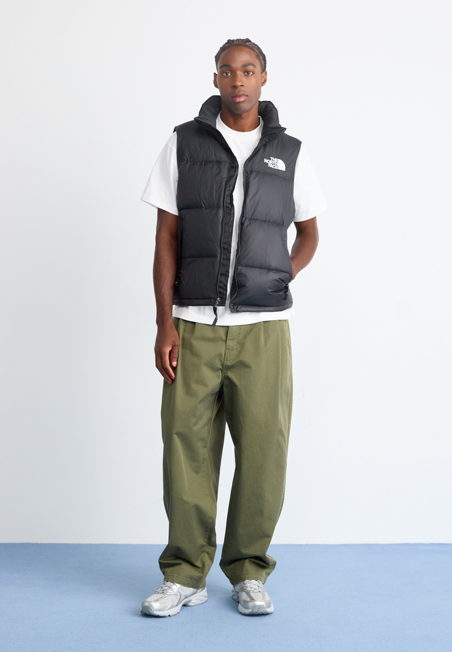 The North Face RETRO NUPTSE - Waistcoat - black - Zalando.co.uk