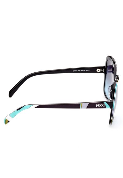 Emilio Pucci SCHMETTERLING - Zonnebril - türkis