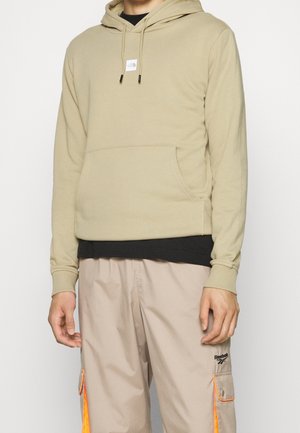 Felpa con cappuccio - beige