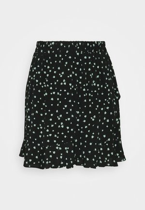 VOLANT SKIRT - Minikjol - black